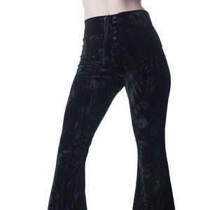Killstar Velvet Bell Bottoms